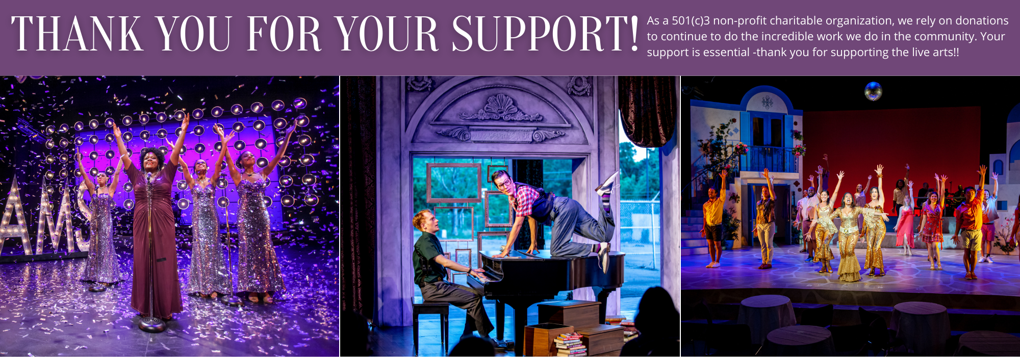 Thank You For Your Support